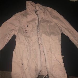 Blush pink jacket